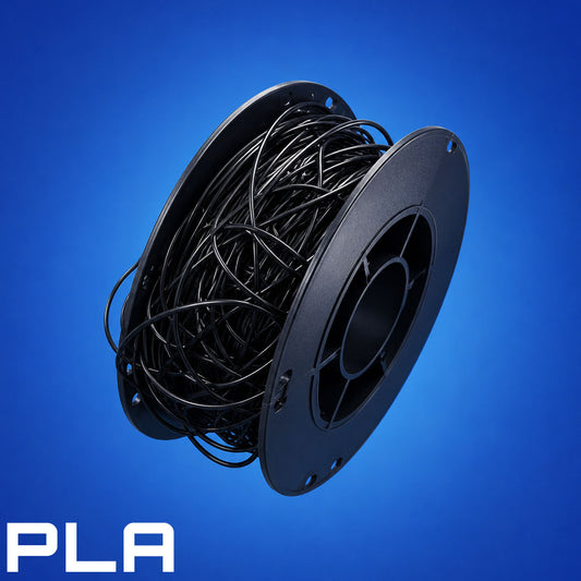 PLA by Tangled - Black - Single - 3kg Spool